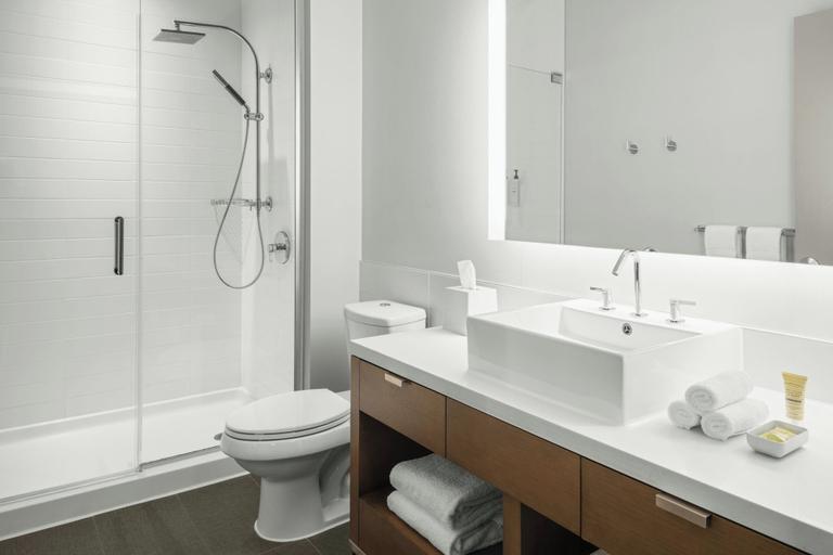 Bathroom 5, Element by Marriott Harrison - Newark, Hudson
