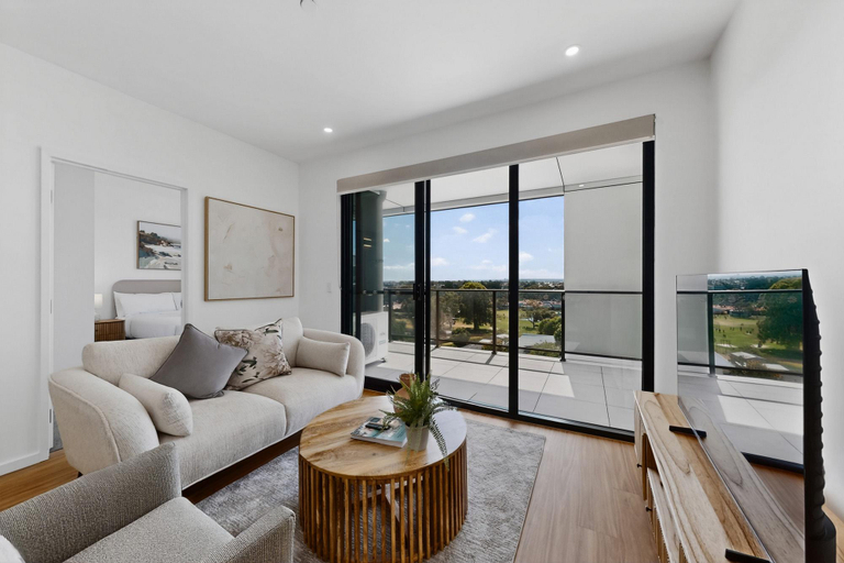 Separate living room, Brand New 2 Bed Apartment with City Views, Perth
