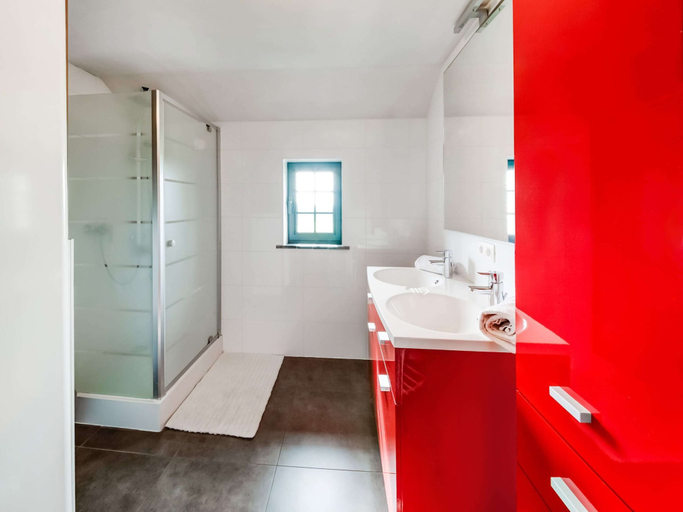 Bathroom, Green Hillside Apartment-petit Wilogne, Luxembourg