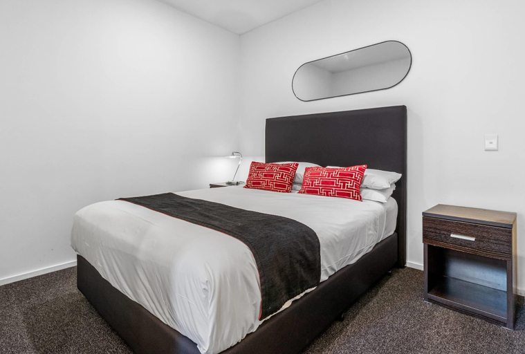 Bedroom 5, Comfort Apartments on Elizabeth, Melbourne