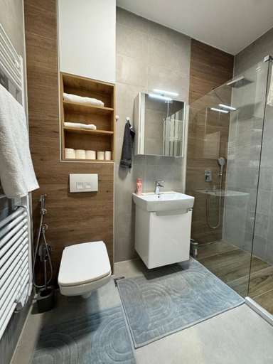 Bathroom 2, Aparthotel Phoenix, Sarajevo