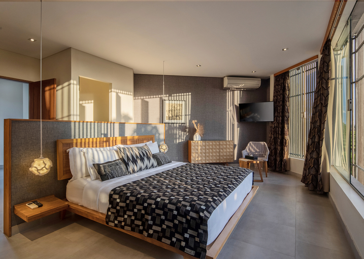 Bedroom 2, La Maison d'Ulysse - Luxury 4-Bedroom Villa with Pool in Canggu, Badung