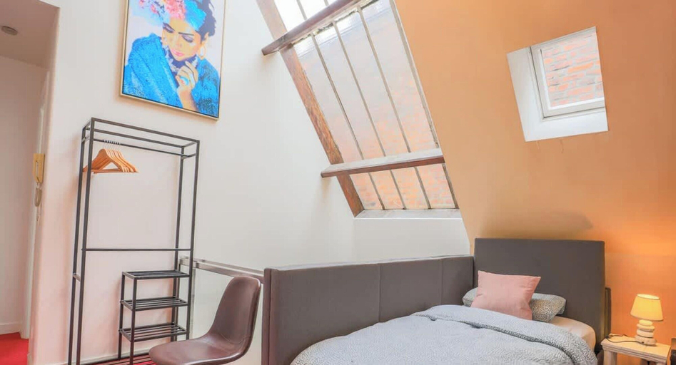Room 3, Grand Place Amazing 17P Accommodation, Pas-de-Calais