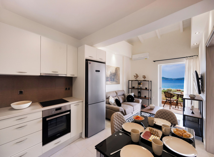Private kitchen 3, Carmen Sea View Maisonette, Ionian Islands