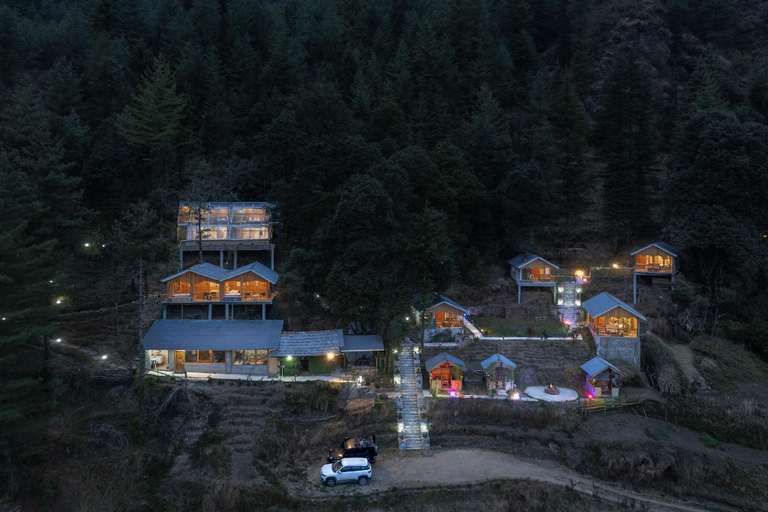 Parking lot, Echor Treehouse Retreat Tandi Jibhi, Kullu