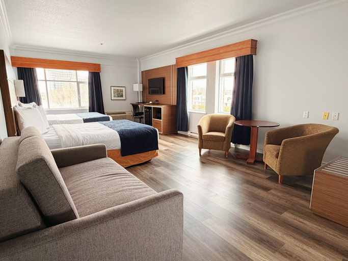 Bedroom 3, Hotel L'Oie des neiges, Desjardins