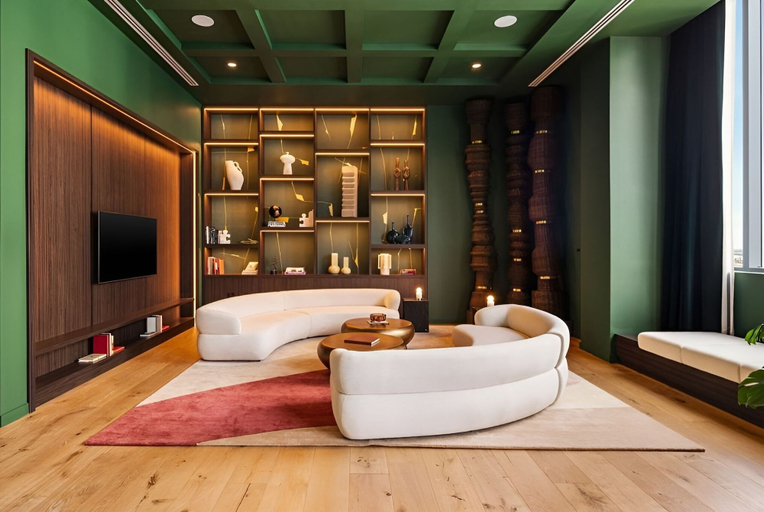 Interior 2, Miami 1BR Getaway for 4 Guests at The Crosby, Miami-Dade