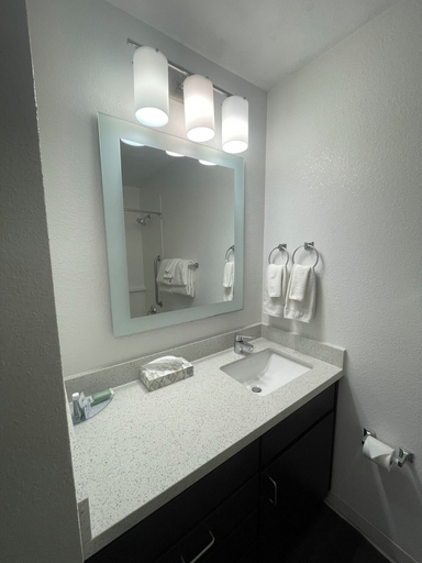 Bathroom 4, TownePlace Suites by Marriott Wichita East, Sedgwick