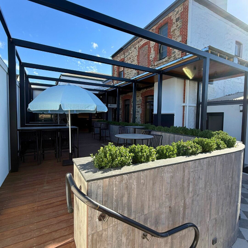 Outdoor dining 4, Fed Hotel, Adelaide