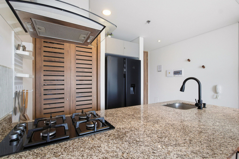 Private kitchen 2, U-GO Edificio Ambar Roca en Rodadero Sur, Santa Marta (Dist. Esp.)