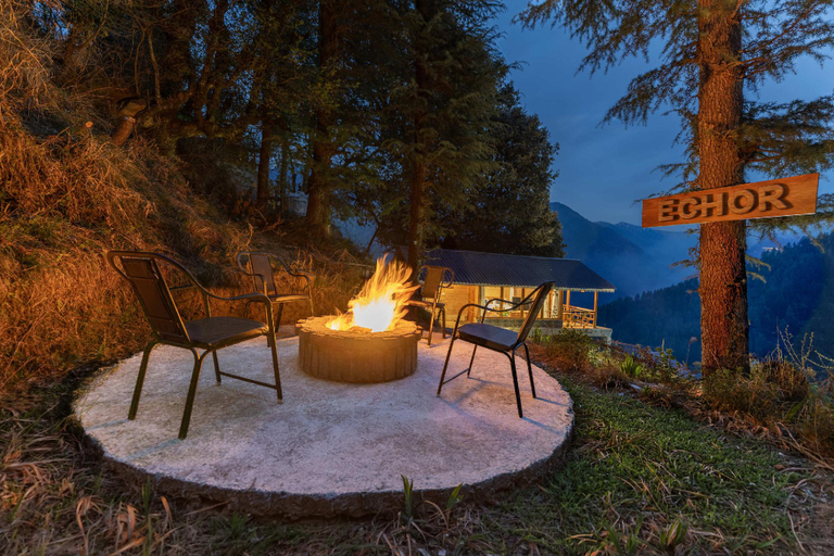 Fireplace 4, Echor Treehouse Retreat Tandi Jibhi, Kullu