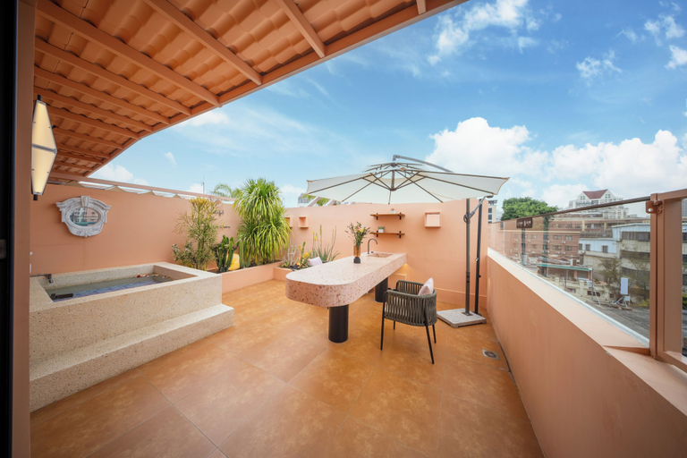 Terrace/patio 4, Xiamen Yidu Trendy Homestay, Xiamen