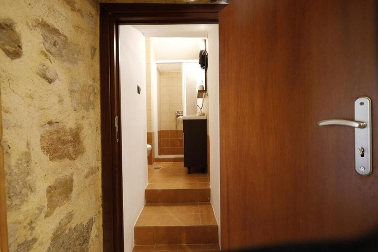 Interior, Tholos by Praxithea Stone House & Pool, Crete