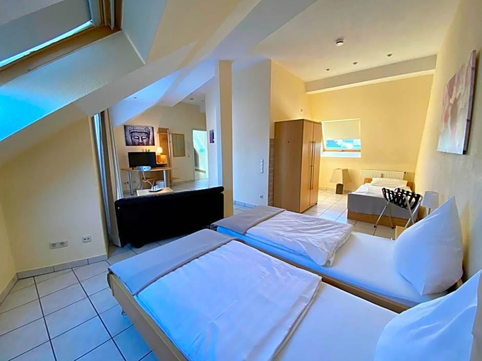 Bedroom 5, Hotel Hilgers, Düren