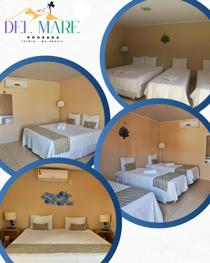 Bedroom, Pousada Del Mare, Tutóia