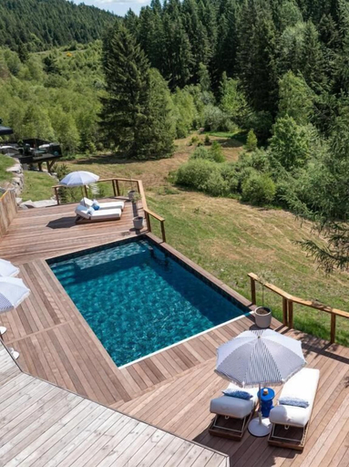 Pool 3, Domaine Les Terres Bleues, Vosges