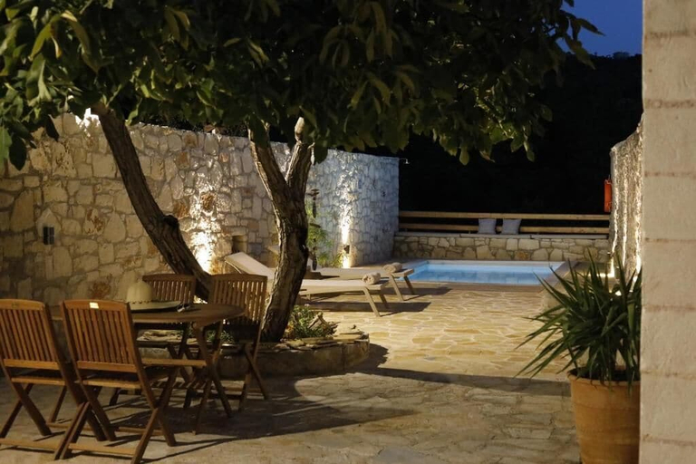 Outdoor dining, Tholos by Praxithea Stone House & Pool, Crete