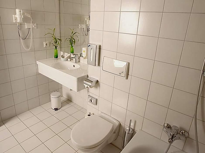 Bathroom, Transmar Travel Hotel Gmbh, Bayreuth