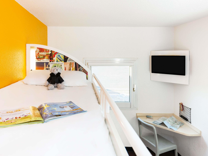 Bedroom 3, hotelF1 Merlebach Sarrebruck, Moselle