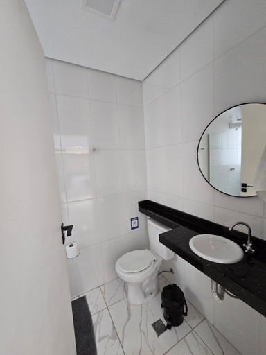 Bathroom 1, Sapucaia Flat - Apart Hotel, Santa Rita do Ibitipoca