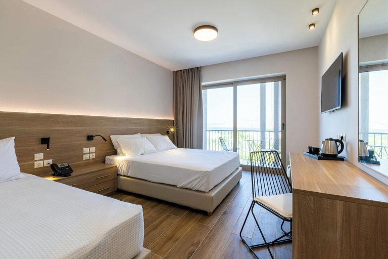 Bedroom 3, White Olive Premium Lindos - All Inclusive, South Aegean