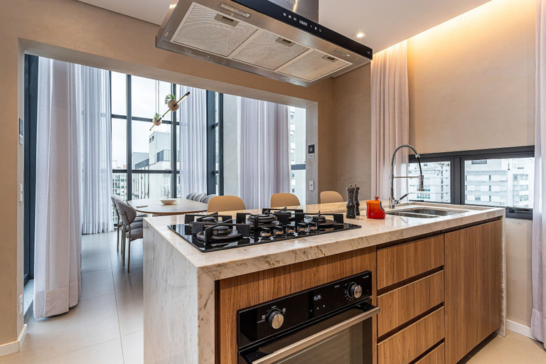 Private kitchen 3, Pivô Alameda Franca by Viva - Conforto e Estilo nos Jardins, São Paulo