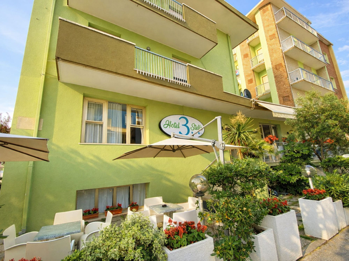 Exterior & Views 2, Hotel Tre Stelle, Rimini