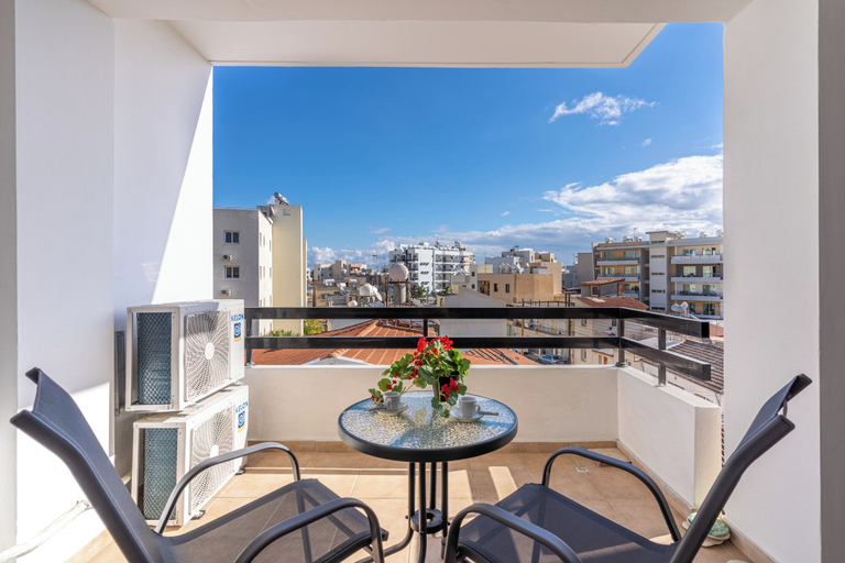 Balcony 2, Polyn 1-BR Apt & Balcony in Larnaca, Larnaca