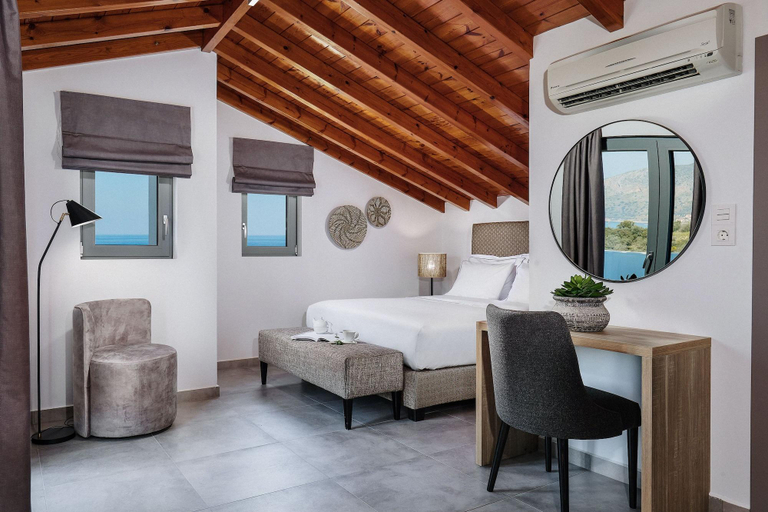 Bedroom 3, Quattro Suites, Peloponnese