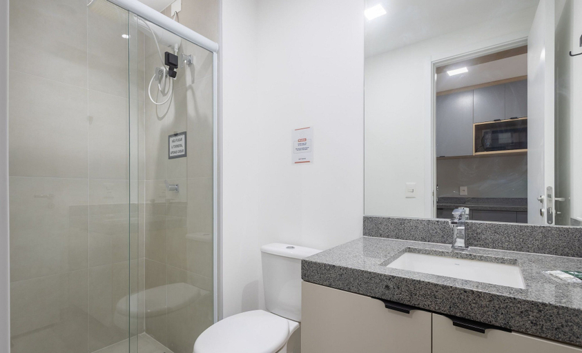 Bathroom 5, Complete Studios in Perdizes - CEP, São Paulo