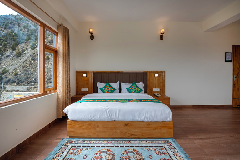 Bedroom 3, Treebo Melag Jispa with Mountain View, Lahul & Spiti
