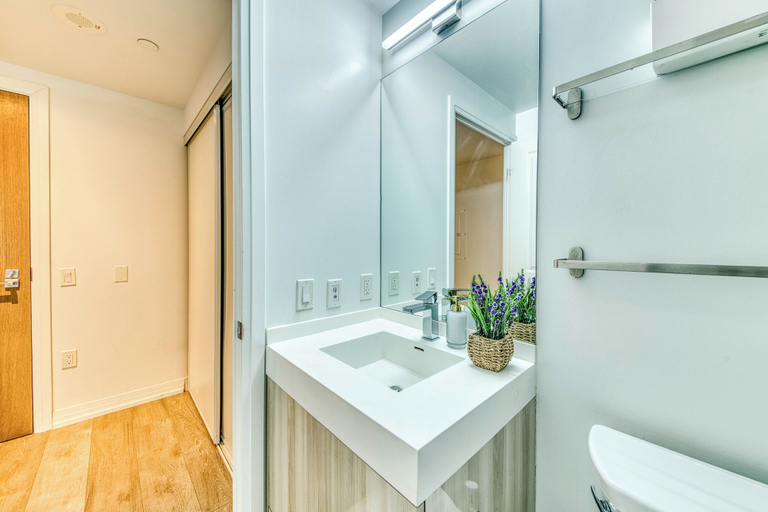 Bathroom 3, City Residences Eaton Centre, Toronto