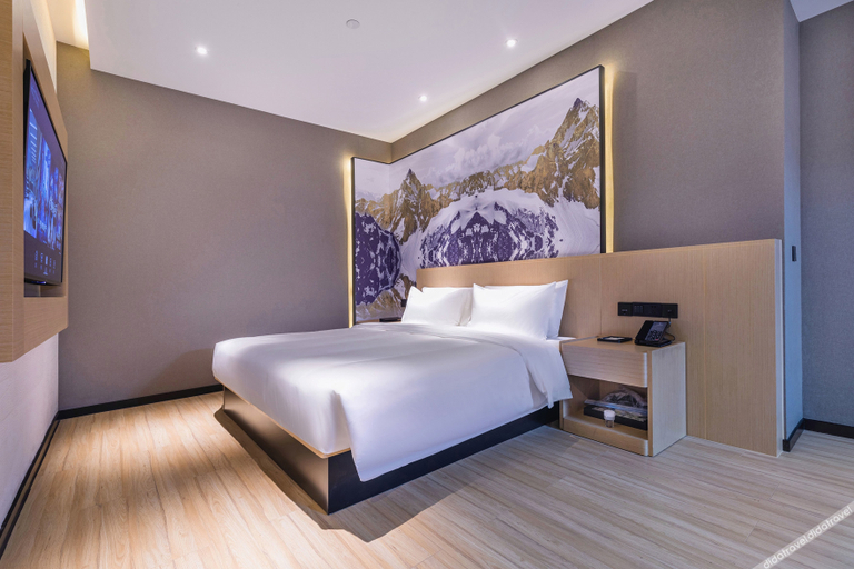 Bedroom 2, Tuke China Hotel (Yongjia Baoxi Bird Headquarters), Wenzhou