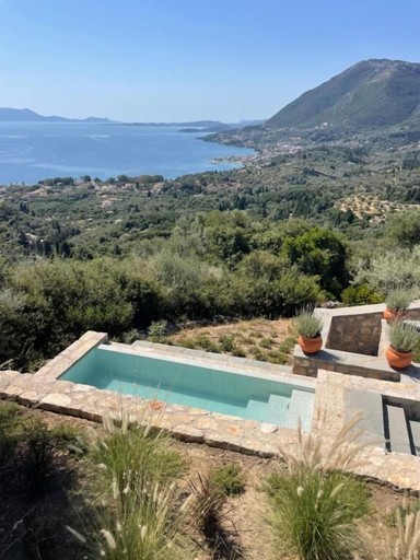 Pool, Grey Sea View Estate, Ionian Islands
