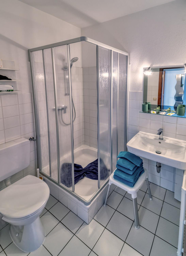 Bathroom 2, Baltic Stuben Hotel Garni Travemunde, Lübeck