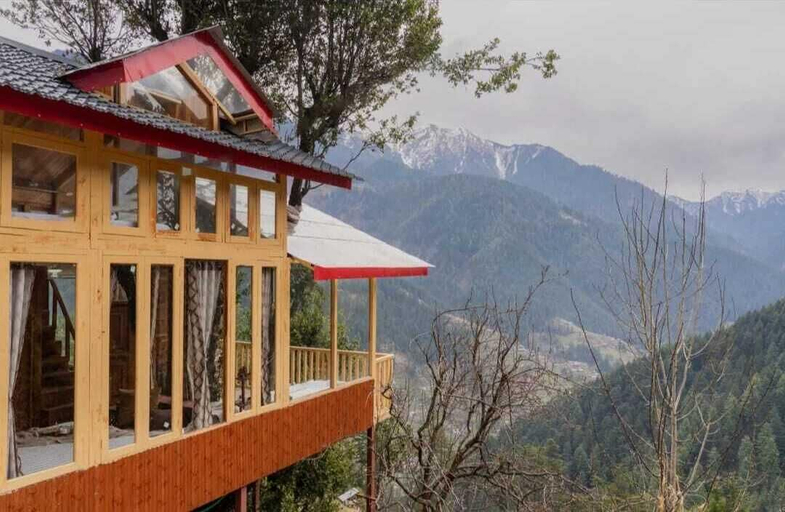 Exterior 5, Swastika aashiyana tree house, Kullu