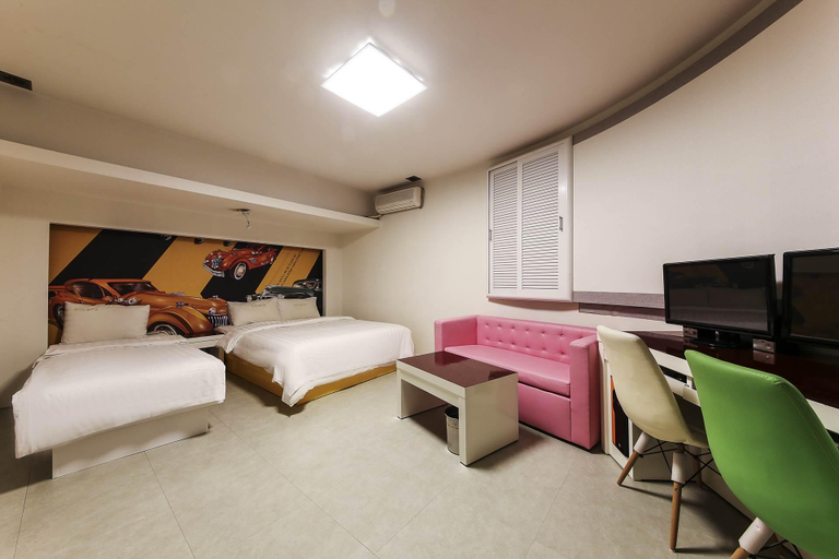 Bedroom 2, Jeonju Cherevill Motel, Jeonju