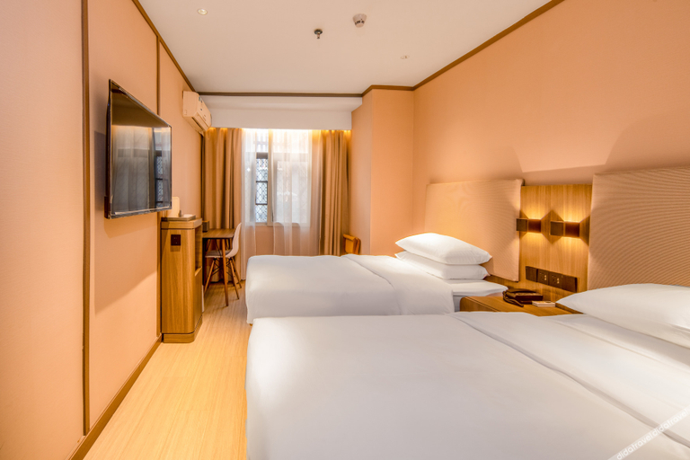 Bedroom 2, Hanting Hotel Shenzhen Huaqiangbei Science Museum Metro Station, Shenzhen