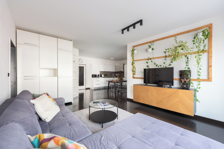 Bedroom 3, Apart loft hotel in Karlin, Praha 7