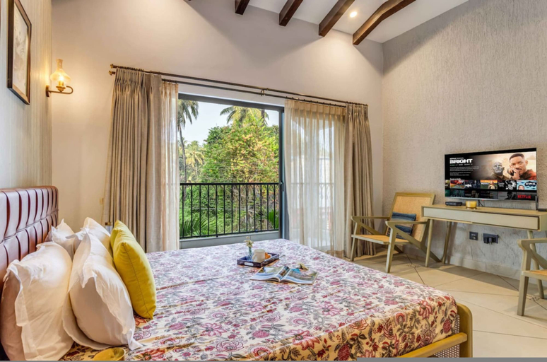 Room 4, Luxury 4BHK Villa Near Morjim Beach | Casa da Paz, North Goa