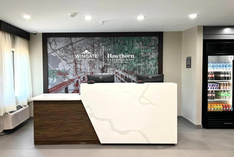 Public Area, Hawthorn Extended Stay by Wyndham Jackson, Madison