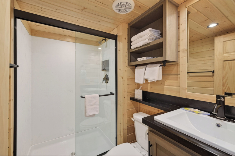 Bathroom 3, Cozy Tiny Home with Loft Sleeps 6, Coconino