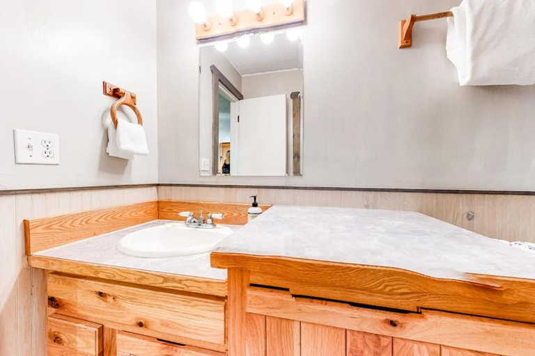 Bathroom, Big Sky Ski Condo, Madison