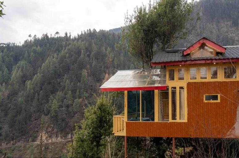 Exterior 3, Swastika aashiyana tree house, Kullu