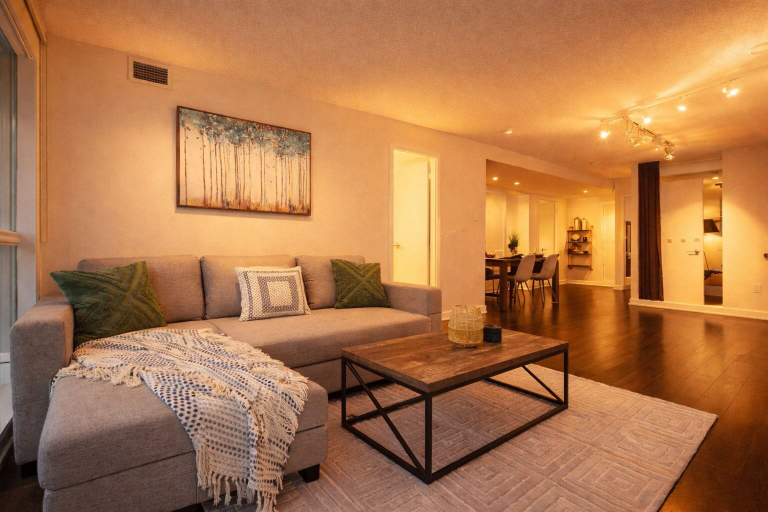 Living area 3, Toronto Skyline Suites, Toronto