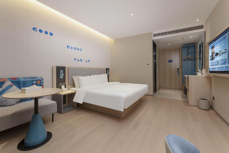 Bedroom 2, Home Inn Neo - Suzhou Wujiang Tongli Ancient Town, Suzhou