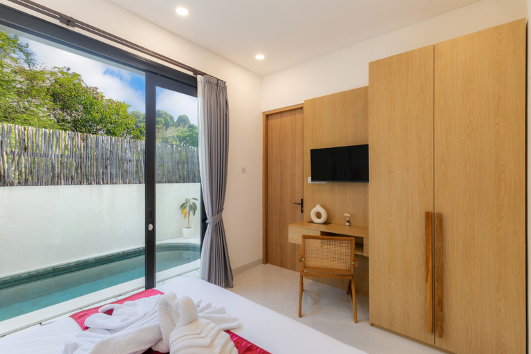 Bedroom 2, Ebony Villa Kerobokan, Badung
