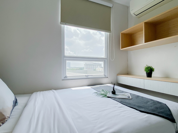 Bedroom 2, Convenient and Warm 2BR at Apartment Mustika Golf Residence By Travelio, Cikarang