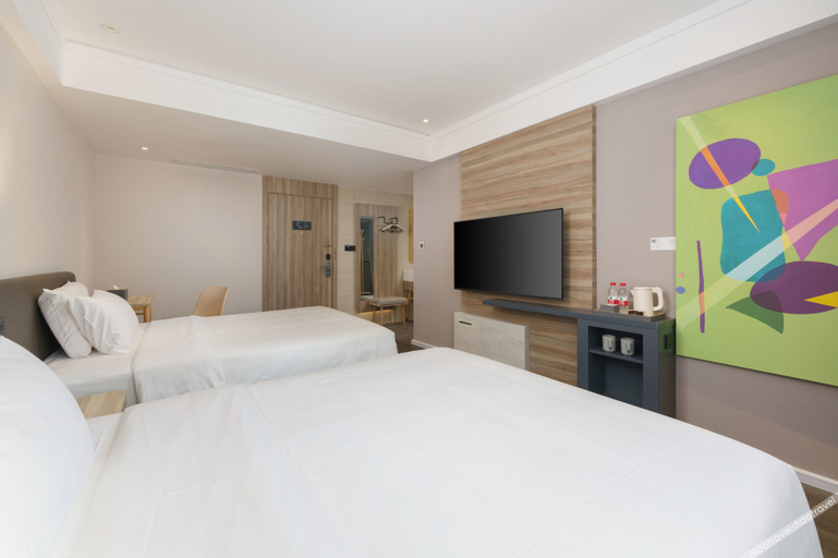 Bedroom 2, Hanting Hotel Dalian Zhongshan Jiefang Road, Dalian