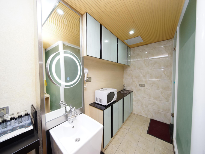 Bathroom, Jiang Yue Ming Shang Hotel, Guangzhou